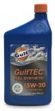 GULFTEC SYNTHETIC MOTOR OIL 5W20 GF‐5/SN 12/1QTS CASE